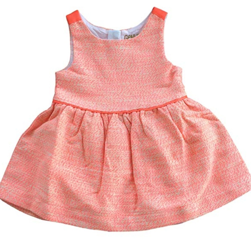 OshKosh Girls Dress Genuine Kids Orange Tweed